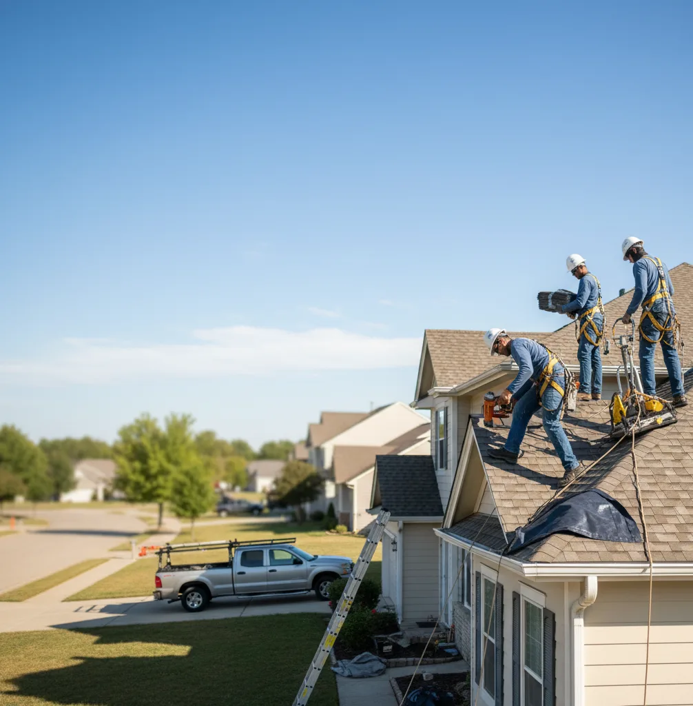 Roof Repair in Oskaloosa
